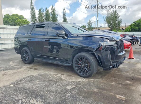 1GYS3AKL1PR436823 2023 CADILLAC ESCALADE Black წინა მარჯვენა