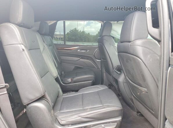 1GYS3AKL1PR436823 2023 CADILLAC ESCALADE Black უკანა სავარძლების ხედი