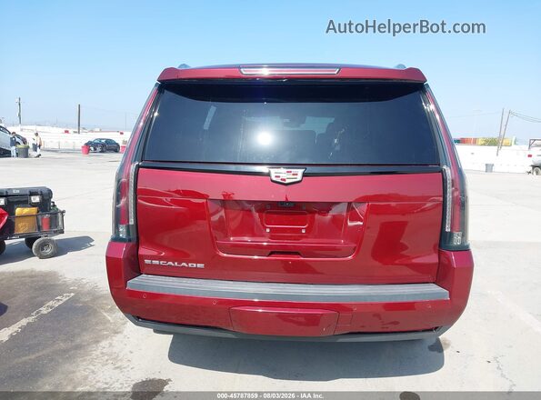 1GYS3BKJ2LR192565 2020 CADILLAC ESCALADE Бордовый 