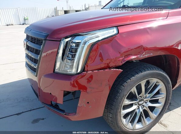 1GYS3BKJ2LR192565 2020 CADILLAC ESCALADE Бордовый 
