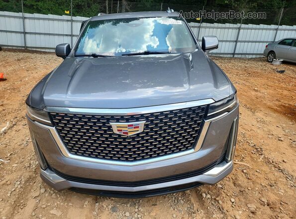 1GYS3BKL3MR310089 2021 CADILLAC ESCALADE Gray Դիմացի տեսք