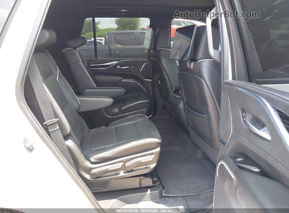 1GYS3FKL3MR207441 2021 CADILLAC ESCALADE White Widok naklejki z numerem VIN