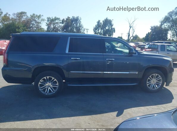 1GYS3GKJ7LR166606 2020 CADILLAC ESCALADE Gray Вид задньої частини салону