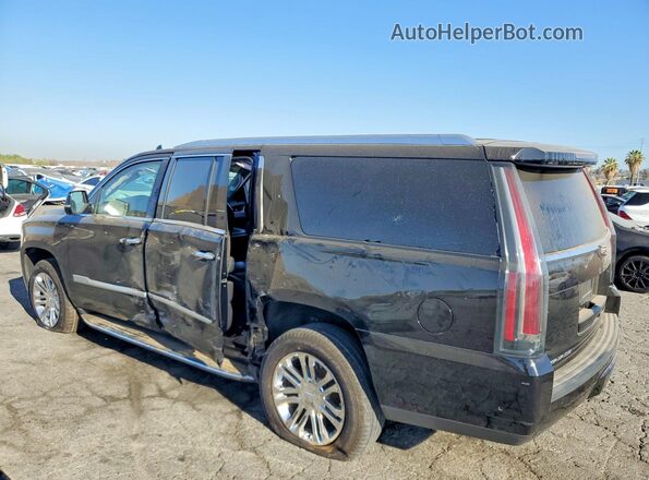 1GYS3GKJ8LR233116 2020 CADILLAC ESCALADE Black Rear left