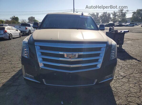 1GYS3GKJ8LR233116 2020 CADILLAC ESCALADE Black Front view