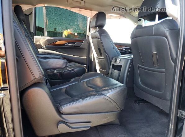 1GYS3GKJ8LR233116 2020 CADILLAC ESCALADE Black Rear interior view