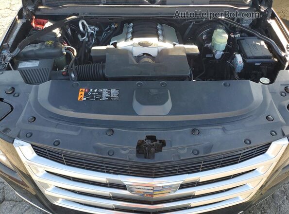 1GYS3GKJ8LR233116 2020 CADILLAC ESCALADE Black Engine compartment view