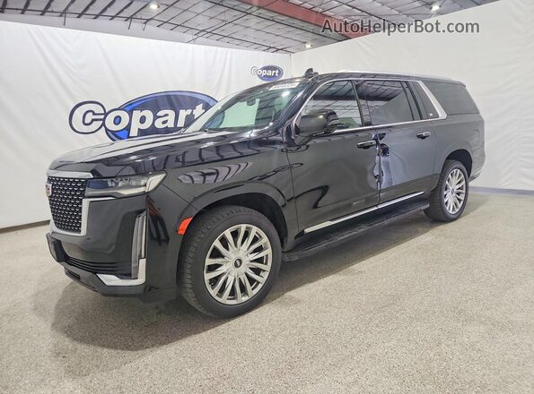 1GYS3JKT5PR438171 2023 CADILLAC ESCALADE Black Rear left