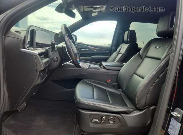 1GYS3JKT5PR438171 2023 CADILLAC ESCALADE Black VIN sticker view