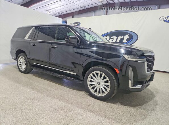 1GYS3JKT5PR438171 2023 CADILLAC ESCALADE Black Dashboard view