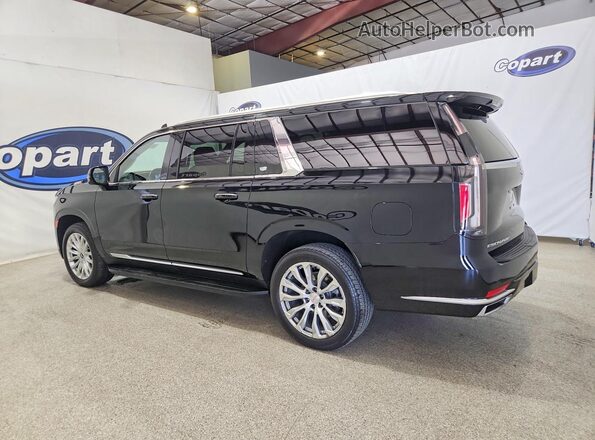 1GYS3JKT6PR439149 2023 CADILLAC ESCALADE Black Tył lewy