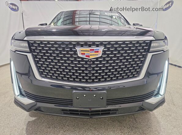1GYS3JKT6PR439149 2023 CADILLAC ESCALADE Black Widok z przodu