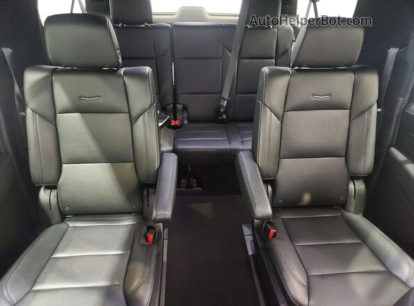 1GYS3JKT6PR439149 2023 CADILLAC ESCALADE Black Widok tylnych siedzeń