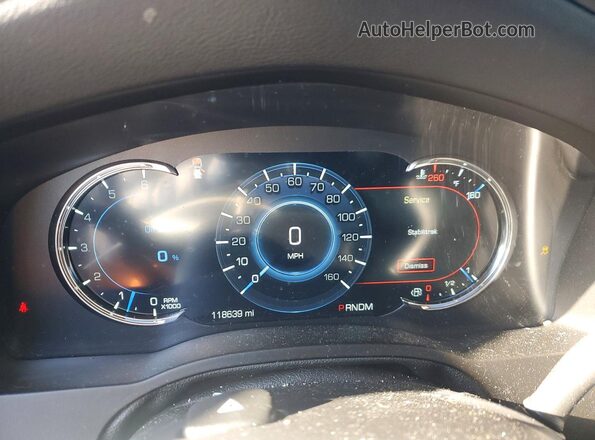 1GYS4BKJ3GR458095 2016 CADILLAC ESCALADE Black Widok zestawu wskaźników