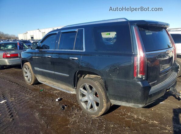 1GYS4BKJ3GR458095 2016 CADILLAC ESCALADE Black Tył lewy