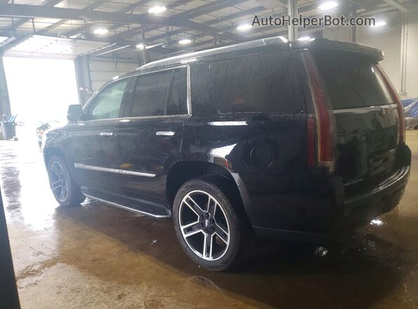 1GYS4BKJ3JR382417 2018 CADILLAC ESCALADE Black Задня ліва чверть
