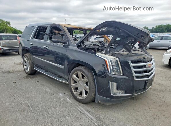 1GYS4BKJ3LR218359 2020 CADILLAC ESCALADE Black Przód prawy