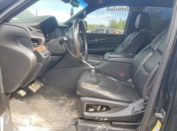 1GYS4BKJ8KR192582 2019 CADILLAC ESCALADE Black Սալոնի դիմացի տեսք