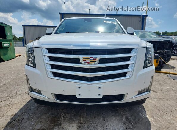 1GYS4BKJ9GR383807 2016 CADILLAC ESCALADE White Դիմացի տեսք