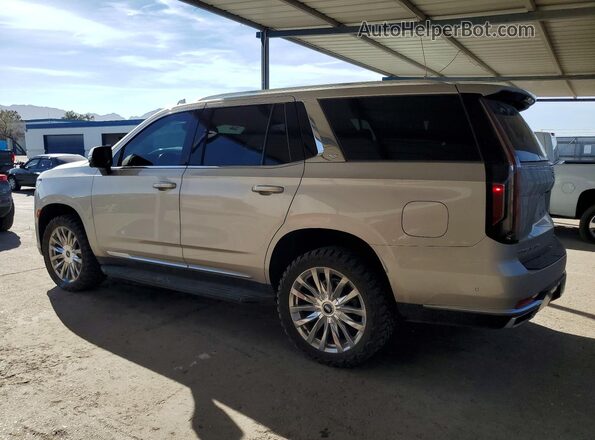 1GYS4BKL4MR465019 2021 CADILLAC ESCALADE Tan Հետևի ձախ