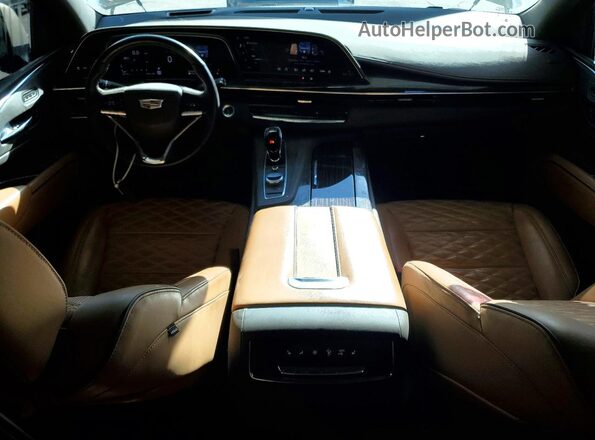 1GYS4BKL4MR465019 2021 CADILLAC ESCALADE Tan Առջևի վահանակի տեսք