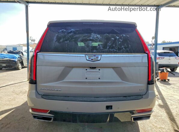 1GYS4BKL4MR465019 2021 CADILLAC ESCALADE Tan Հետևի տեսք