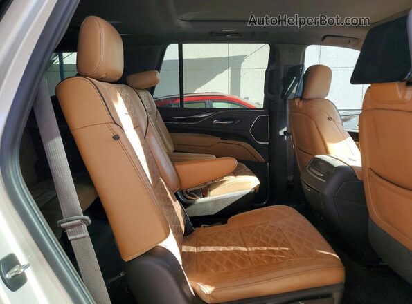 1GYS4BKL4MR465019 2021 CADILLAC ESCALADE Tan Սալոնի հետևի տեսք