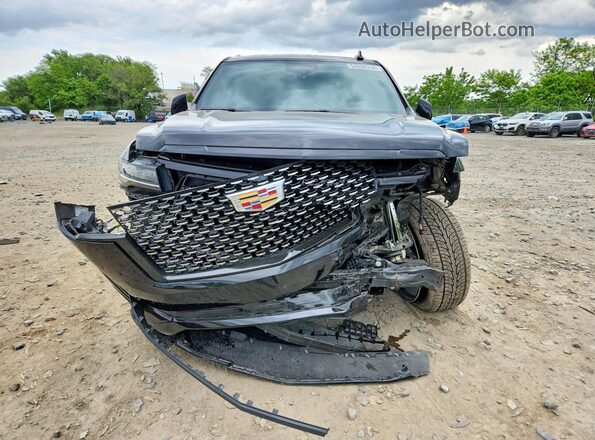 1GYS4BKL8NR328800 2022 CADILLAC ESCALADE Черный Вид спереди