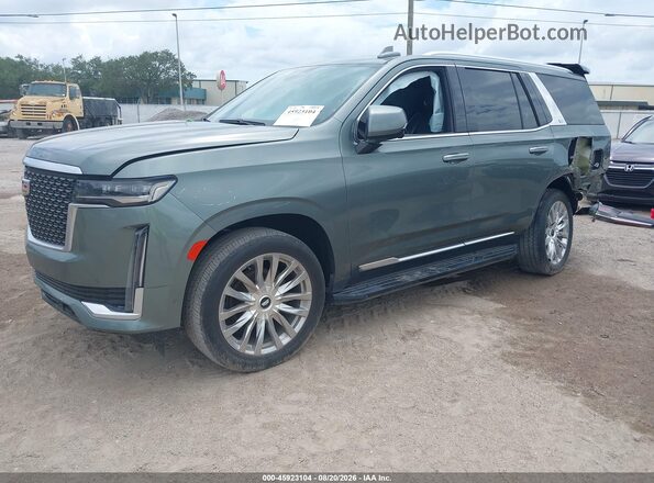 1GYS4BKL8PR124047 2023 CADILLAC ESCALADE Серый Передняя левая четверть