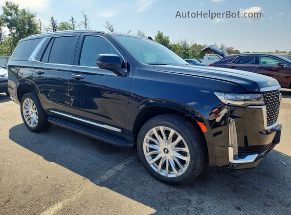 1GYS4BKLXPR368119 2023 CADILLAC ESCALADE Black Przód prawy
