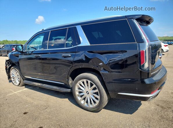 1GYS4BKLXPR368119 2023 CADILLAC ESCALADE Black Tył lewy