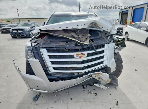 1GYS4CKJ4LR174412 2020 CADILLAC ESCALADE Silver Front view