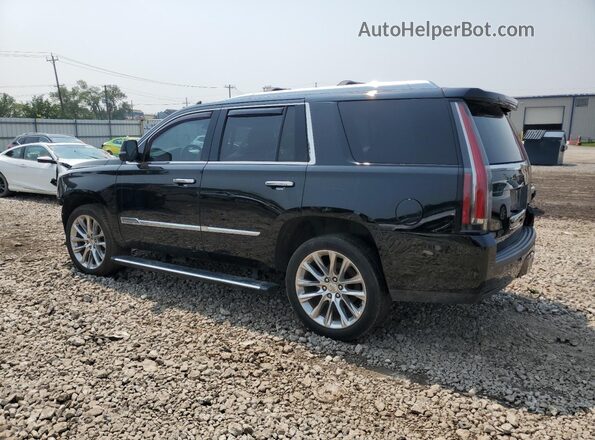 1GYS4CKJ7HR314749 2017 CADILLAC ESCALADE Black უკანა მარცხენა