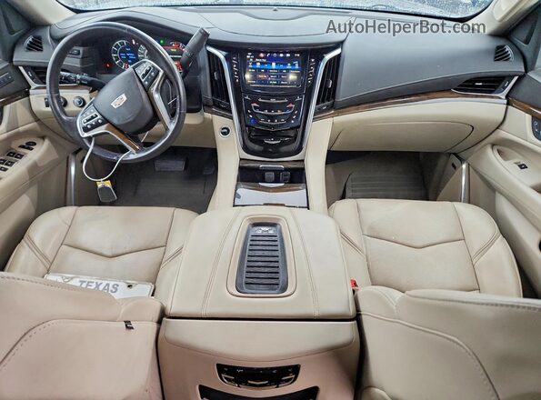 1GYS4CKJ7LR132302 2020 CADILLAC ESCALADE Blue Вид панелі приладів