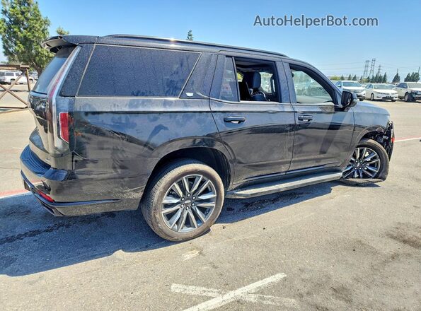 1GYS4EKL5PR545158 2023 CADILLAC ESCALADE Черный Задняя правая четверть