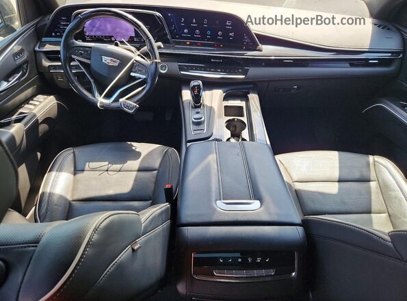 1GYS4EKL5PR545158 2023 CADILLAC ESCALADE Черный Вид панели приборов