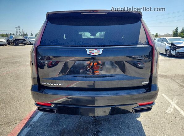 1GYS4EKL5PR545158 2023 CADILLAC ESCALADE Черный Вид сзади