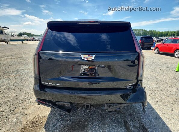 1GYS4EKL8PR326985 2023 CADILLAC ESCALADE Black უკანა ხედი