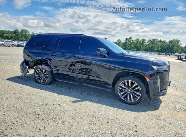 1GYS4EKL8PR326985 2023 CADILLAC ESCALADE Black წინა მარჯვენა
