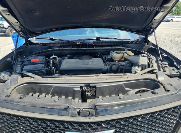 1GYS4EKL8PR326985 2023 CADILLAC ESCALADE Black ძრავის განყოფილების ხედი