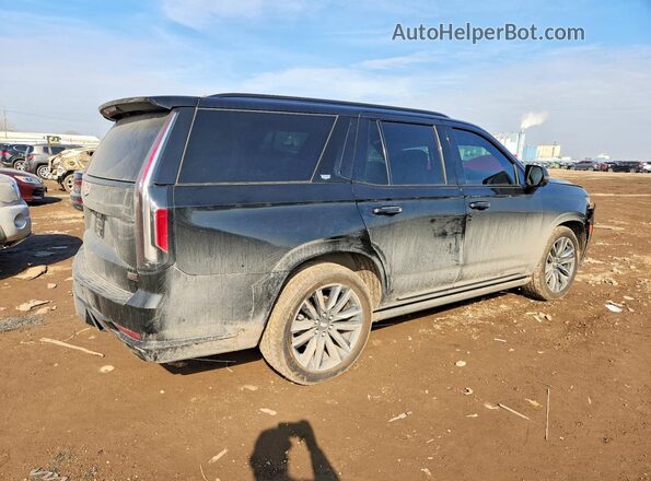 1GYS4FKL1MR291370 2021 CADILLAC ESCALADE Black უკანა მარჯვენა
