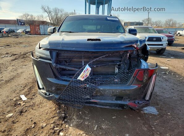 1GYS4FKL1MR291370 2021 CADILLAC ESCALADE Black წინა ხედი