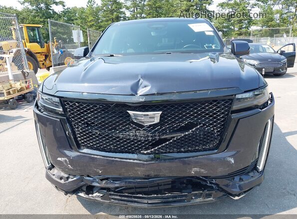 1GYS4FKL4PR136493 2023 CADILLAC ESCALADE Dark Blue წინა ხედი