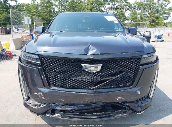 1GYS4FKL4PR136493 2023 CADILLAC ESCALADE Dark Blue ხელსაწყოთა პანელის ხედი