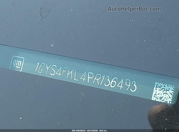 1GYS4FKL4PR136493 2023 CADILLAC ESCALADE Dark Blue 