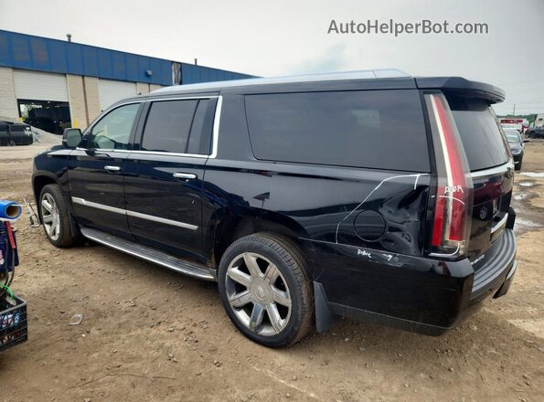 1GYS4HKJ7GR211892 2016 CADILLAC ESCALADE Black Հետևի ձախ