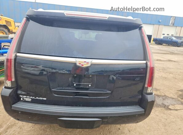 1GYS4HKJ7GR211892 2016 CADILLAC ESCALADE Black Հետևի տեսք