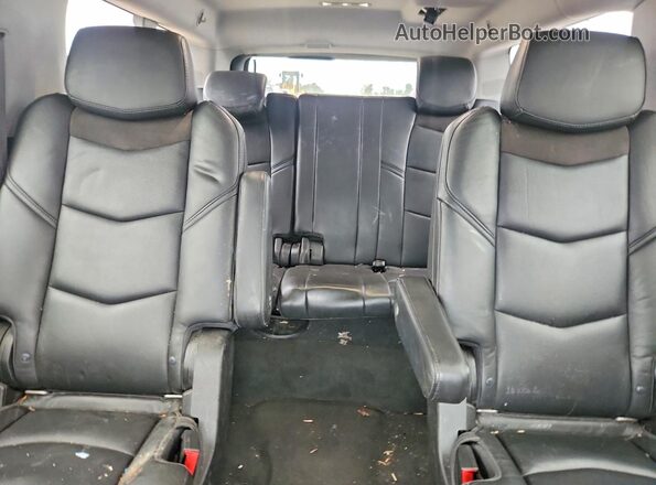 1GYS4HKJ7GR211892 2016 CADILLAC ESCALADE Black Հետևի նստատեղերի տեսք