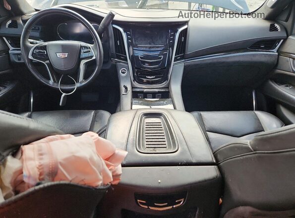 1GYS4KKJ2LR112209 2020 CADILLAC ESCALADE Black Առջևի վահանակի տեսք