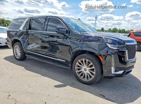 1GYS4KKL4PR346195 2023 CADILLAC ESCALADE Black Front right